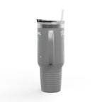 "Plasmids" 40oz Insulated Travel Mug