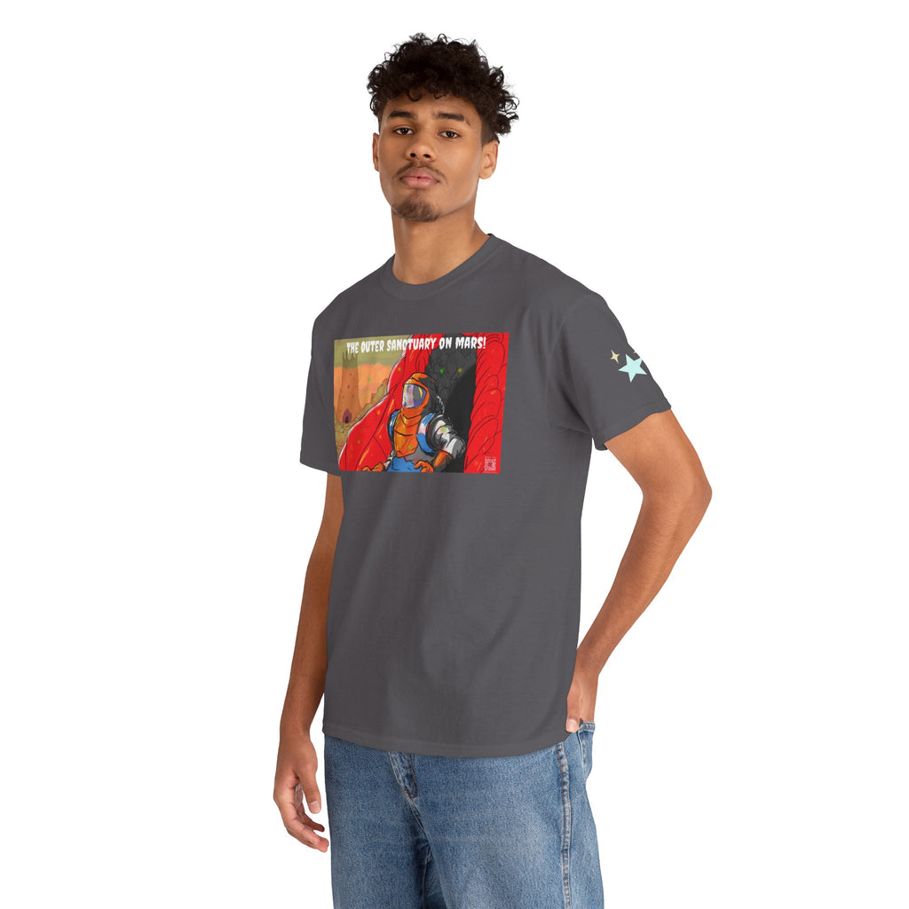 "The Outer Sanctuary on Mars" Heavy Cotton Graphic Tee