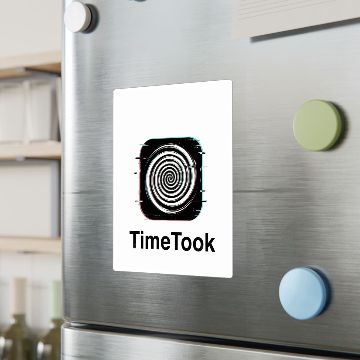 "TimeTook" Kiss-Cut Vinyl Stickers