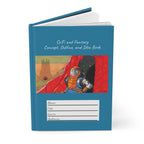 Lined SciFi and Fantasy Fiction Hardcover Concept, Outline, and Idea Journal for Writers