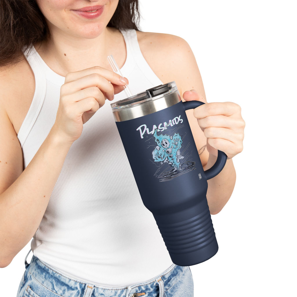 "Plasmids" 40oz Insulated Travel Mug