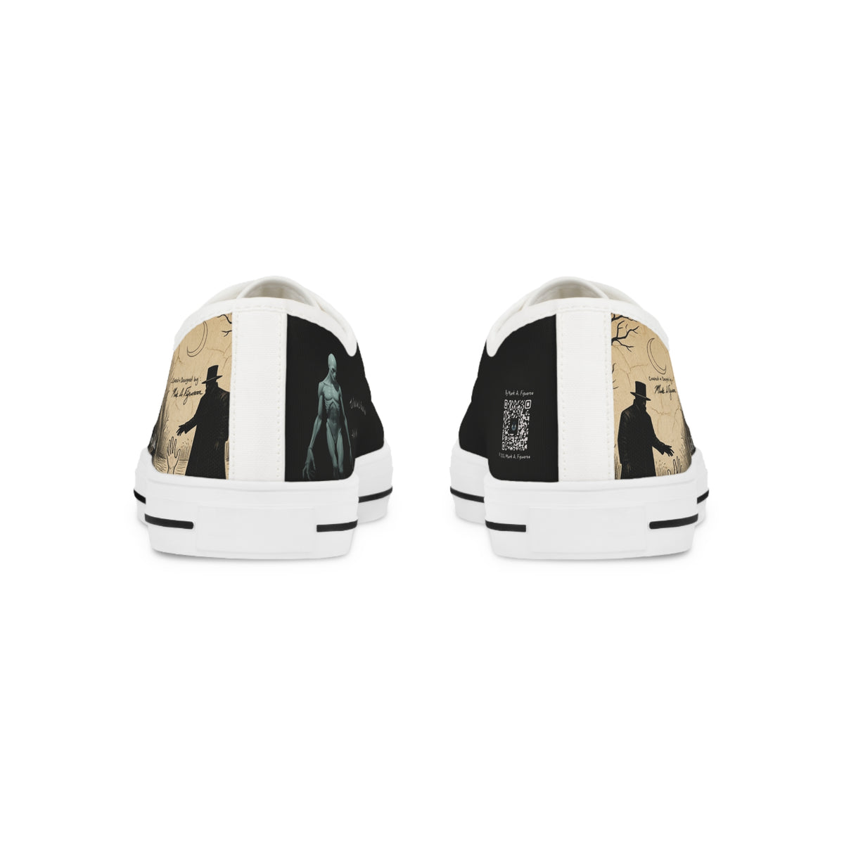"La Parcela Llama" Zapatillas de Lona Bajas para Hombre