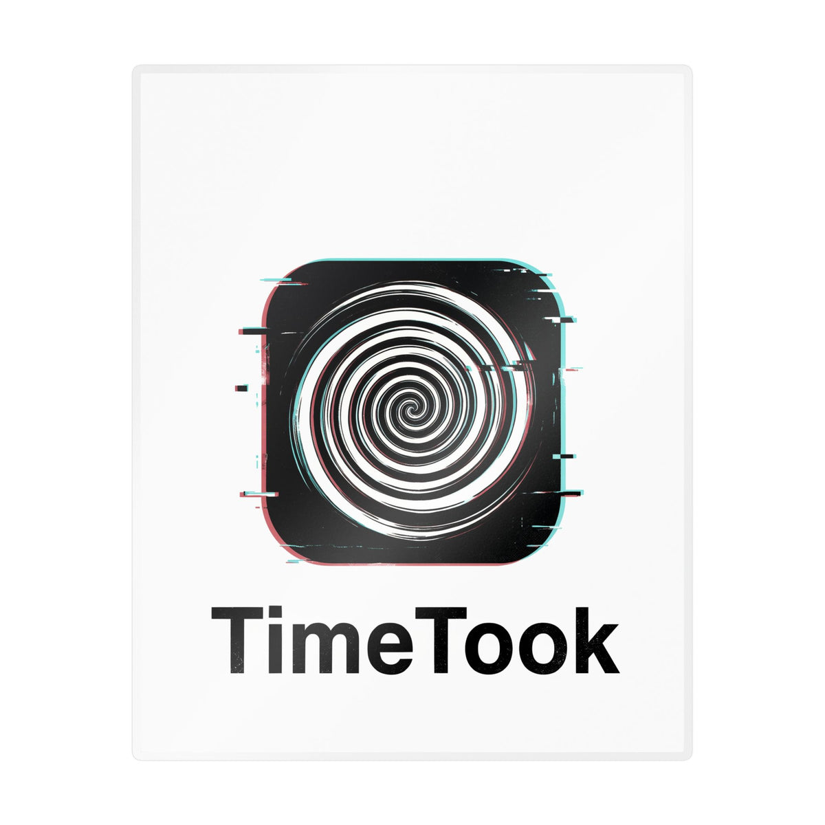 "TimeTook" Kiss-Cut Vinyl Stickers