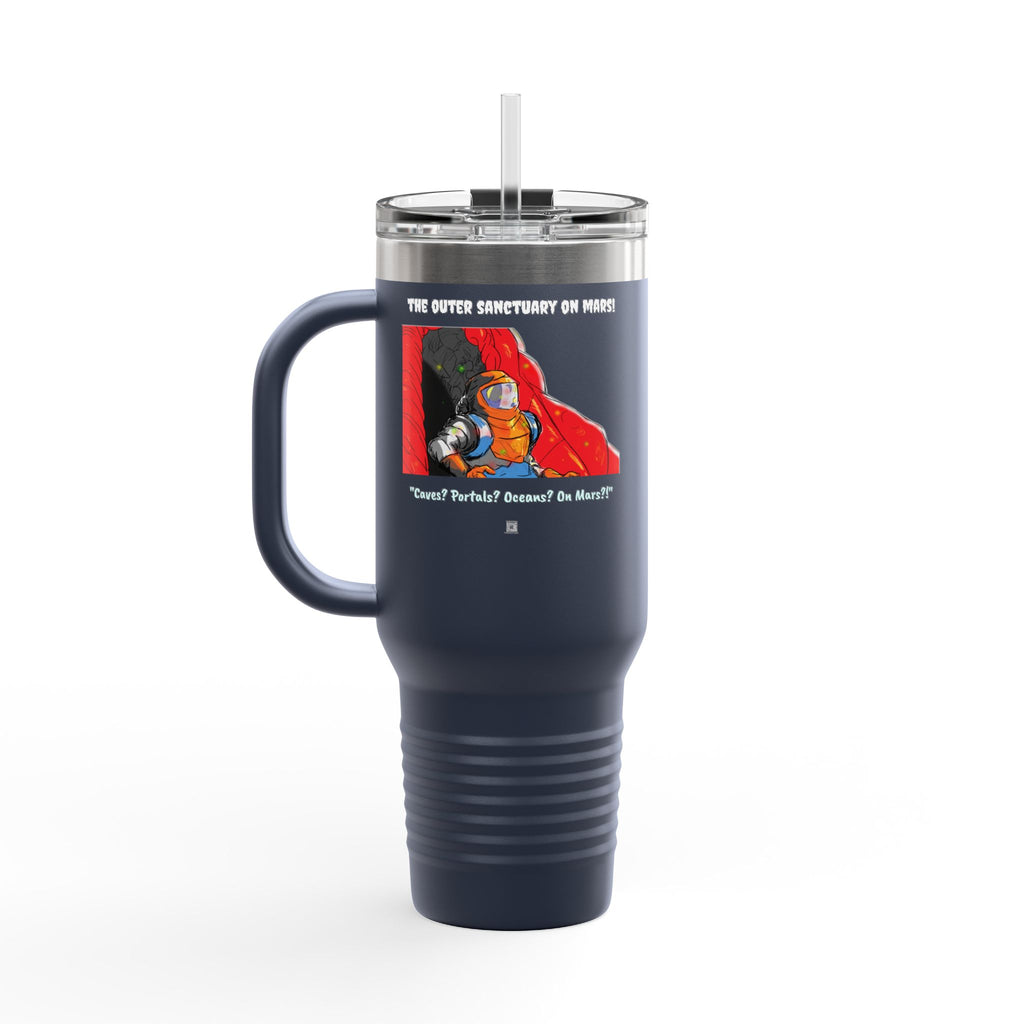"The Outer Sanctuary on Mars" 40oz Insulated Travel Mug