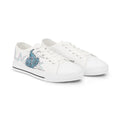 Men's Neutral Plasmid Low Top Canvas Sneakers | White