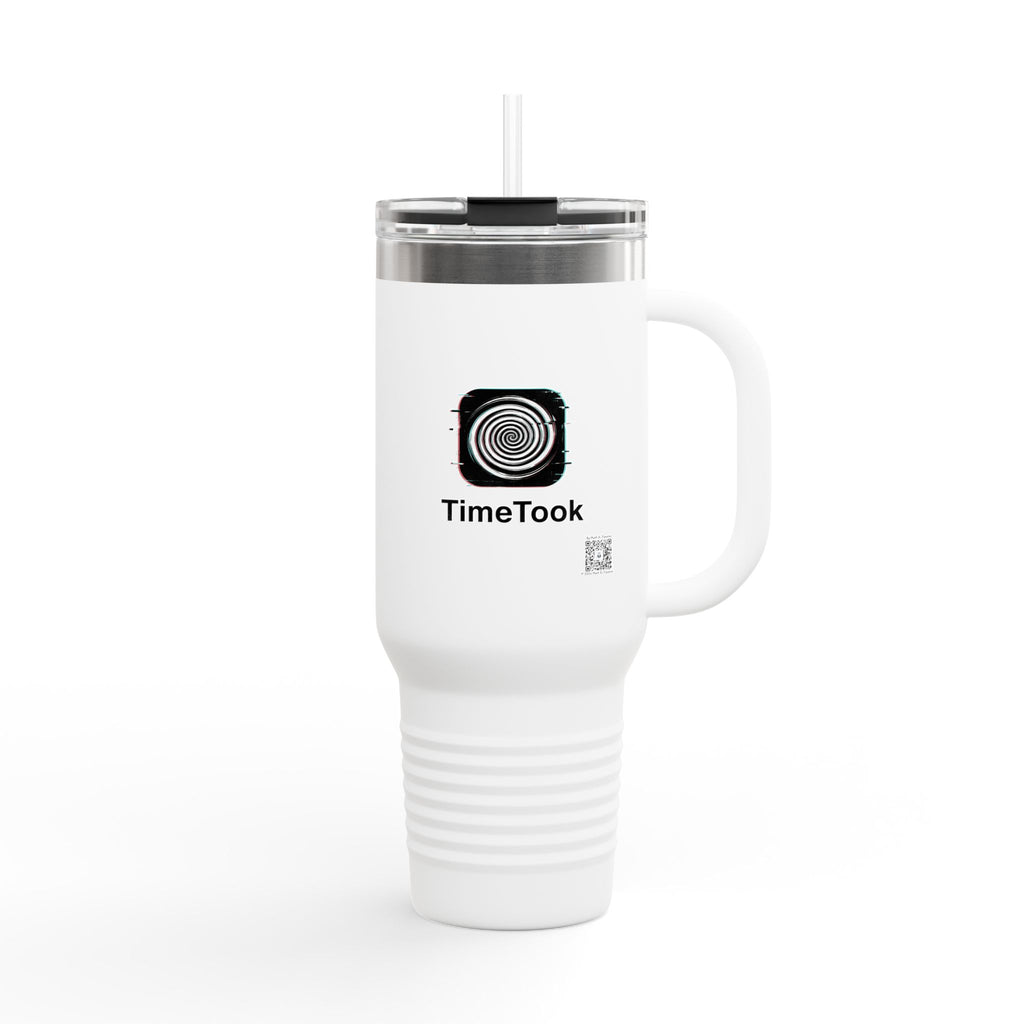 "TimeTook" 40oz Insulated Travel Mug