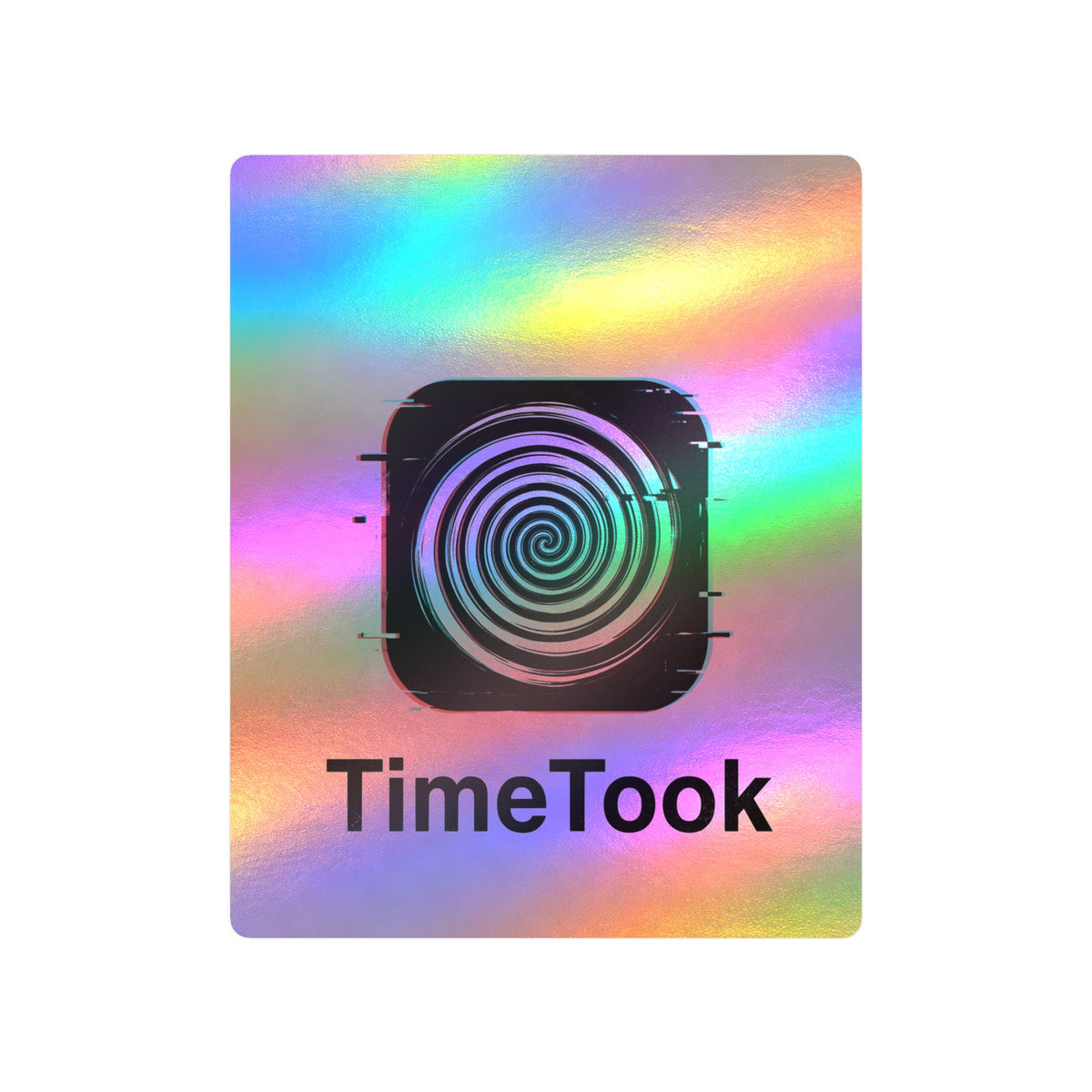 "TimeTook" Kiss-Cut Vinyl Stickers