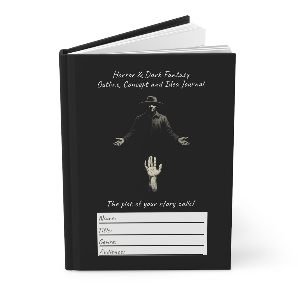 Lined Horror & Dark Fantasy Writing Journal for Writers