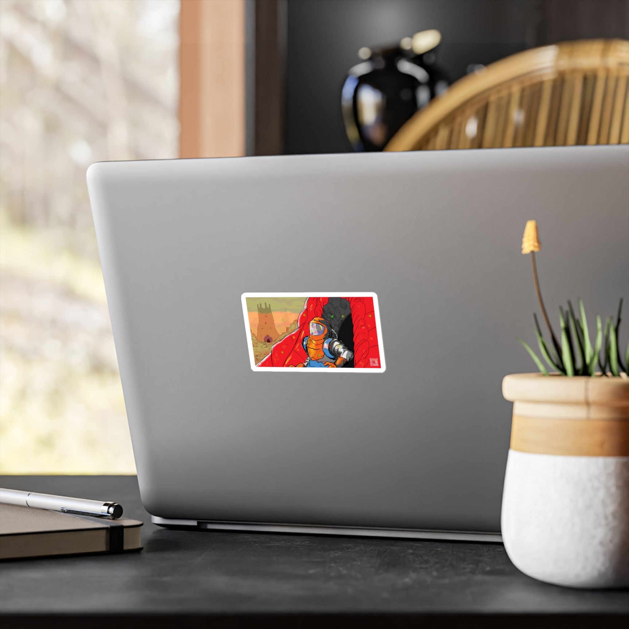 "The Outer Sanctuary on Mars" Kiss-Cut Vinyl Stickers