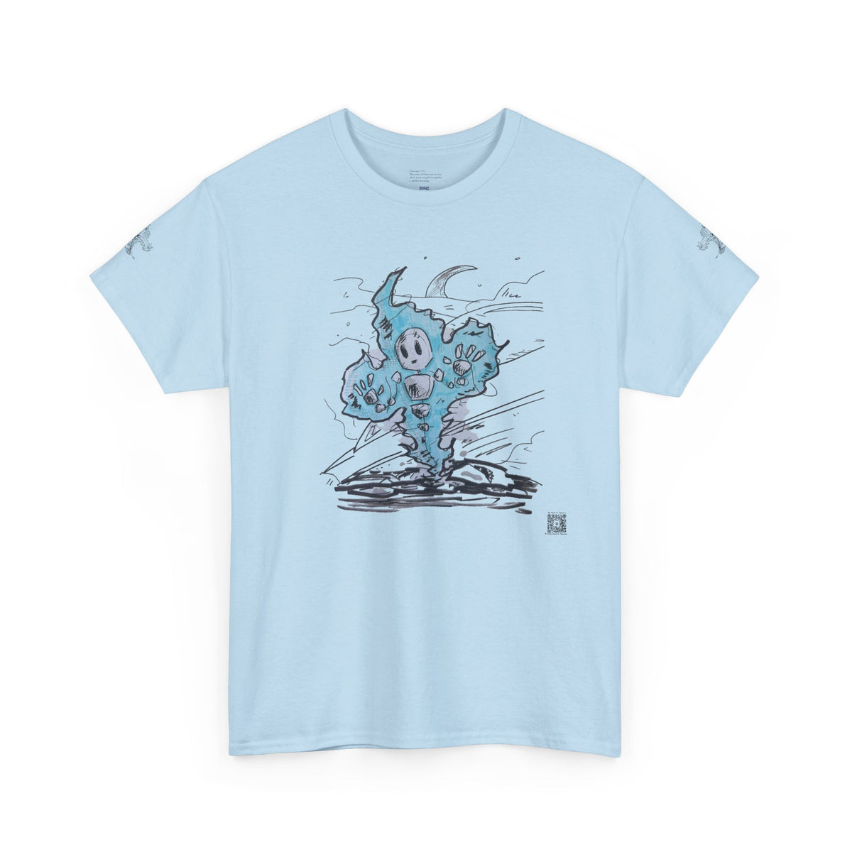 "Neutral Plasmid" Heavy Cotton Tee