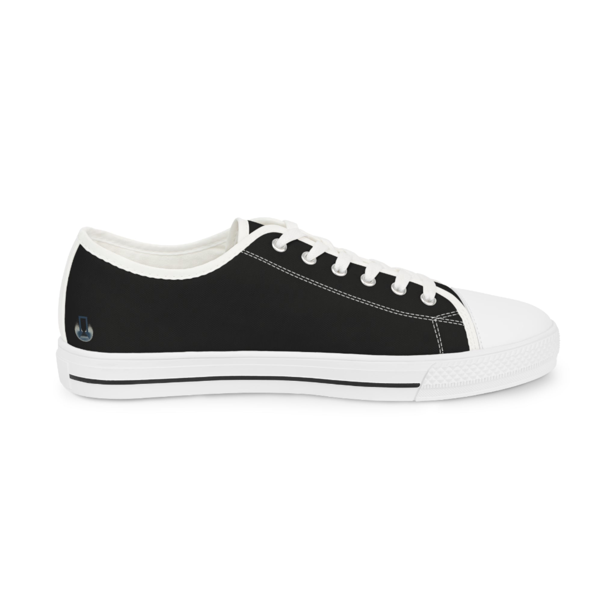 "The Outer Sanctuary on Mars" Men's Low Top Canvas Sneakers
