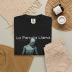 Camiseta Gráfica Unisex "Pallid — La Parcela Llama" | Negro o Azul Marino Comfort Colors