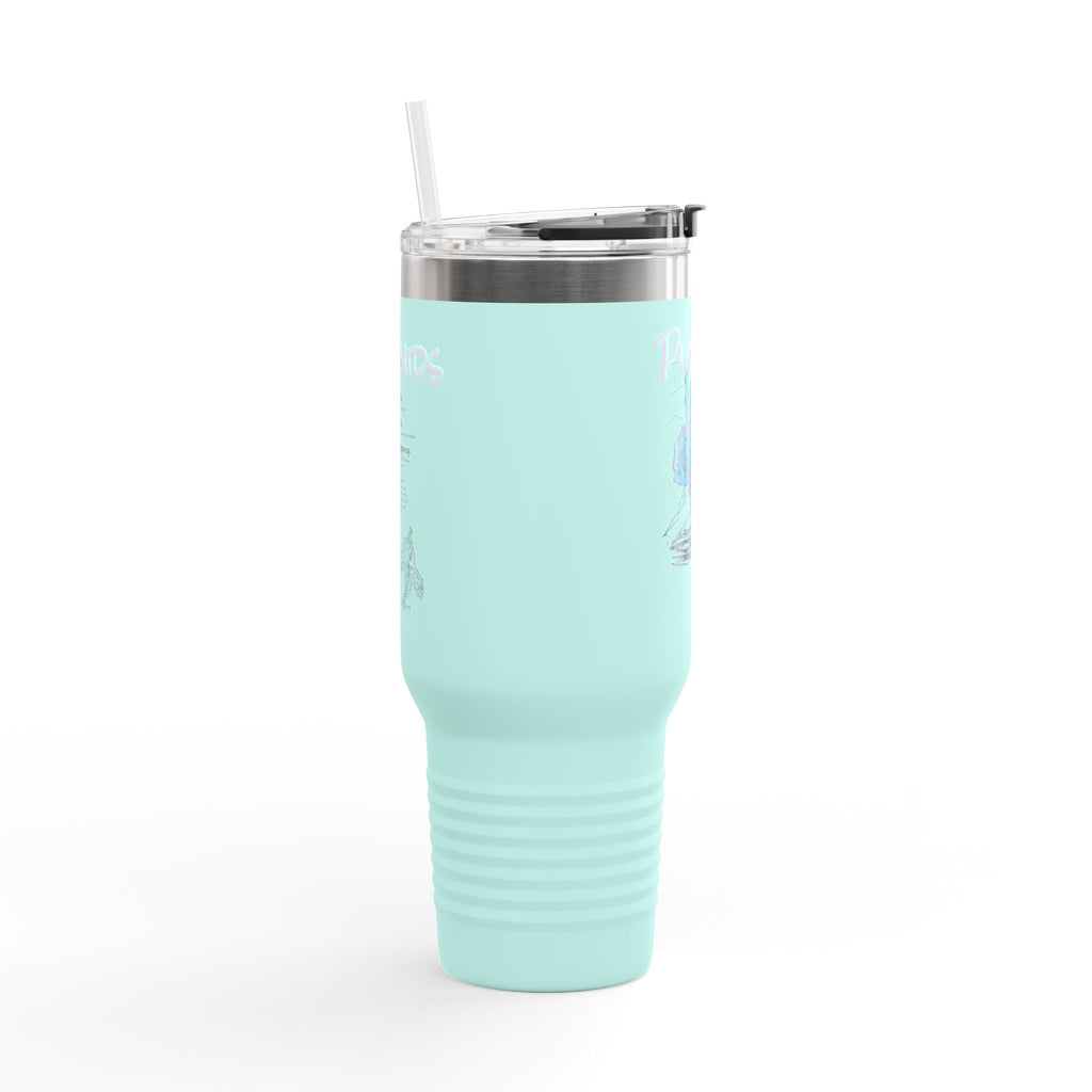"Plasmids" 40oz Insulated Travel Mug