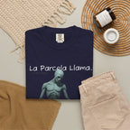 Camiseta Gráfica Unisex "Pallid — La Parcela Llama" | Negro o Azul Marino Comfort Colors