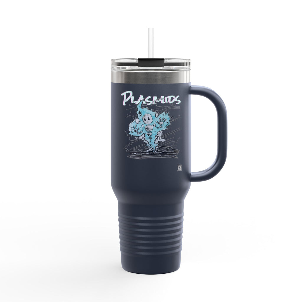 "Plasmids" 40oz Insulated Travel Mug