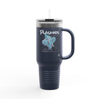 "Plasmids" 40oz Insulated Travel Mug