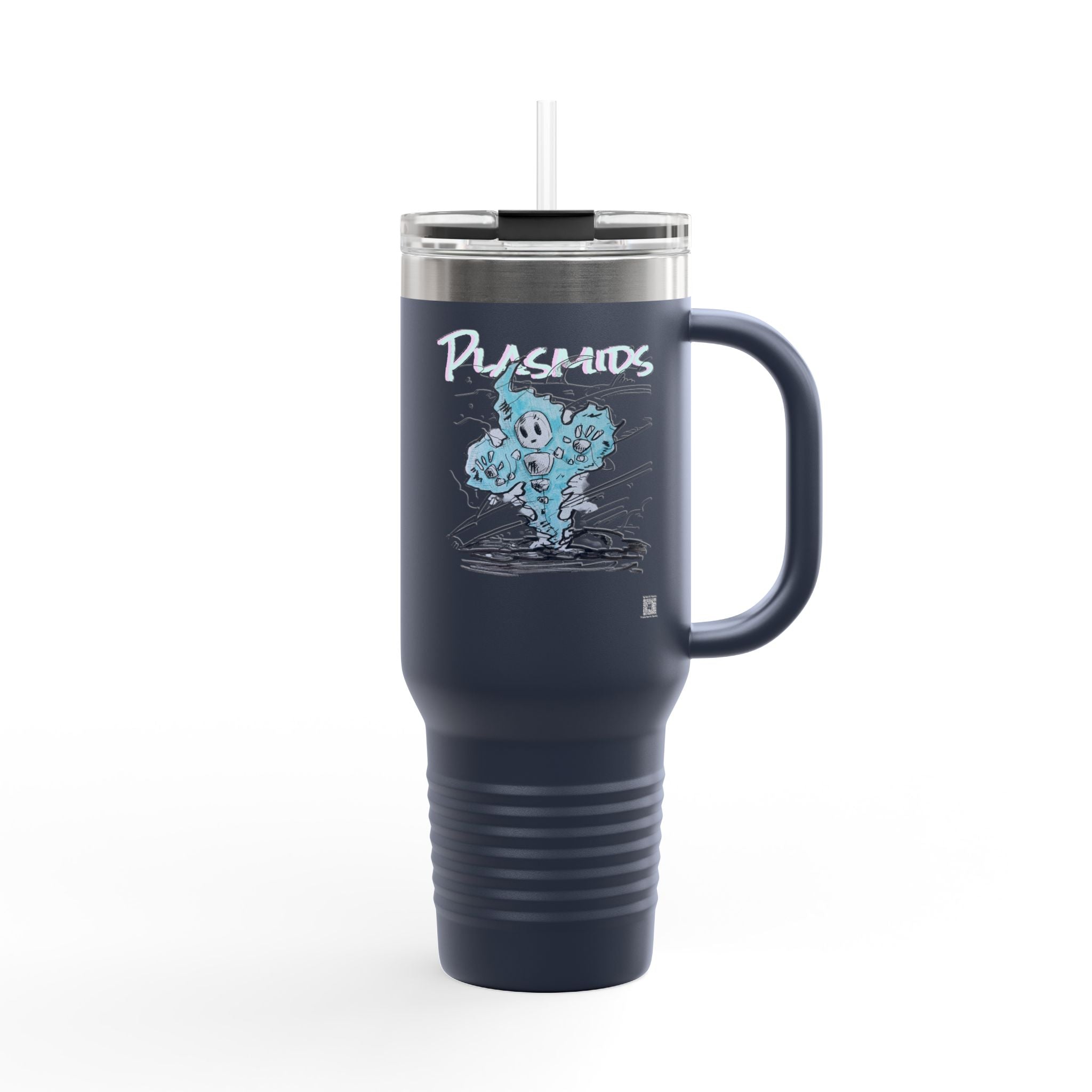 "Plasmids" 40oz Insulated Travel Mug