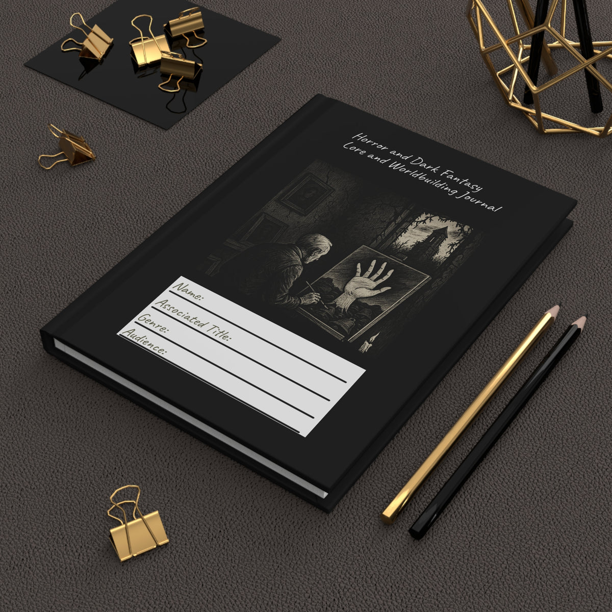 Horror and Dark Fantasy Lore and World-building Journal for Writers