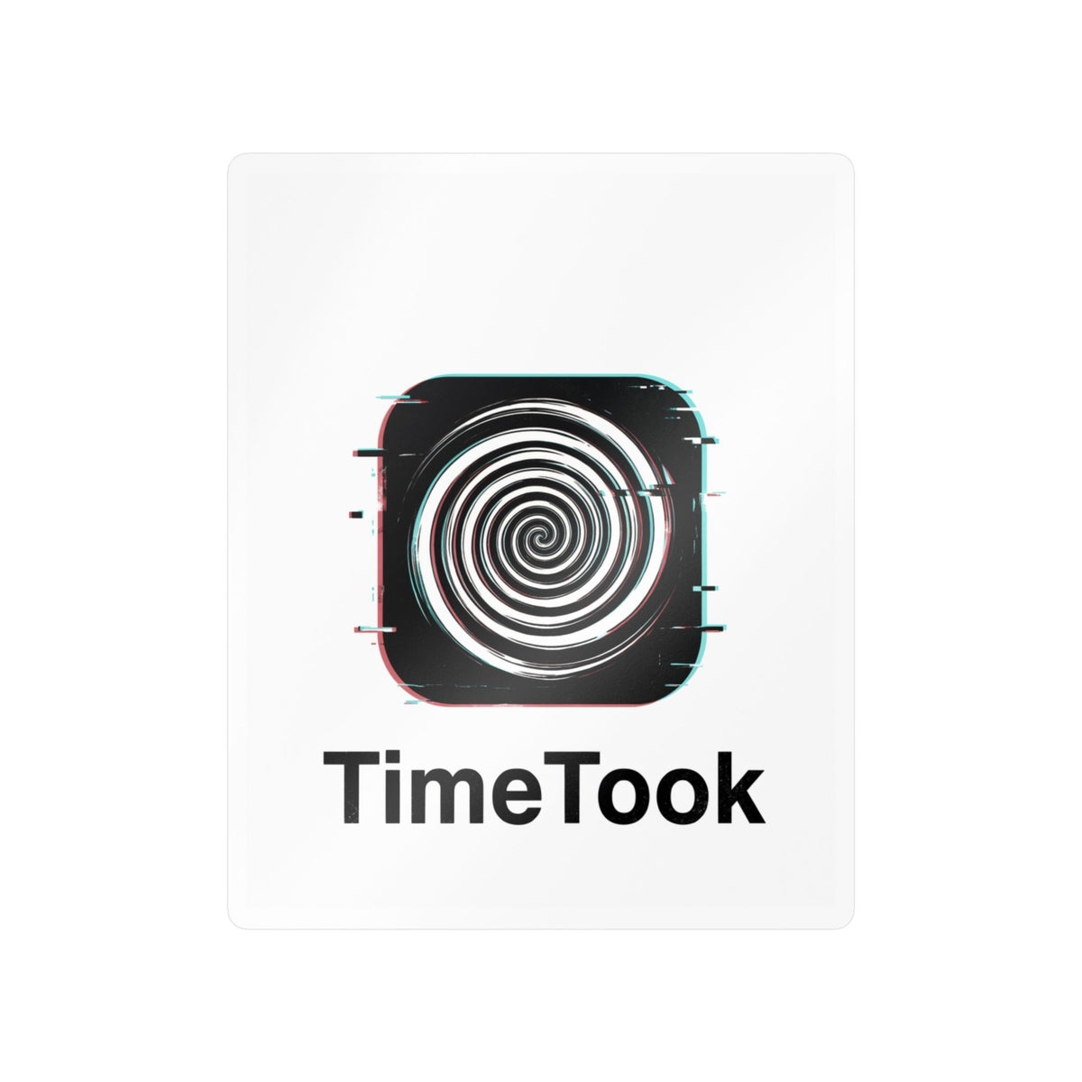 "TimeTook" Kiss-Cut Vinyl Stickers