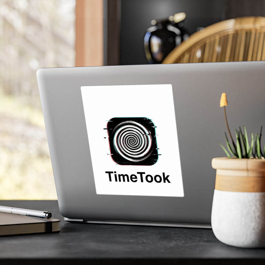 "TimeTook" Kiss-Cut Vinyl Stickers