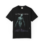 Camiseta Gráfica Unisex "Pallid — La Parcela Llama" | Negro o Azul Marino Comfort Colors