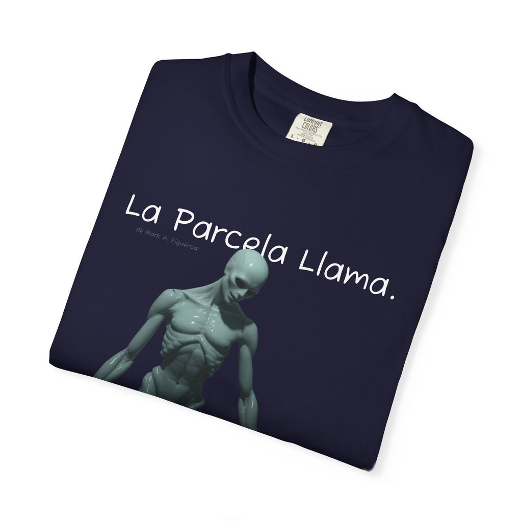 Camiseta Gráfica Unisex "Pallid — La Parcela Llama" | Negro o Azul Marino Comfort Colors