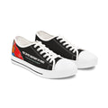 "The Outer Sanctuary on Mars" Women's Low Top Canvas Sneakers