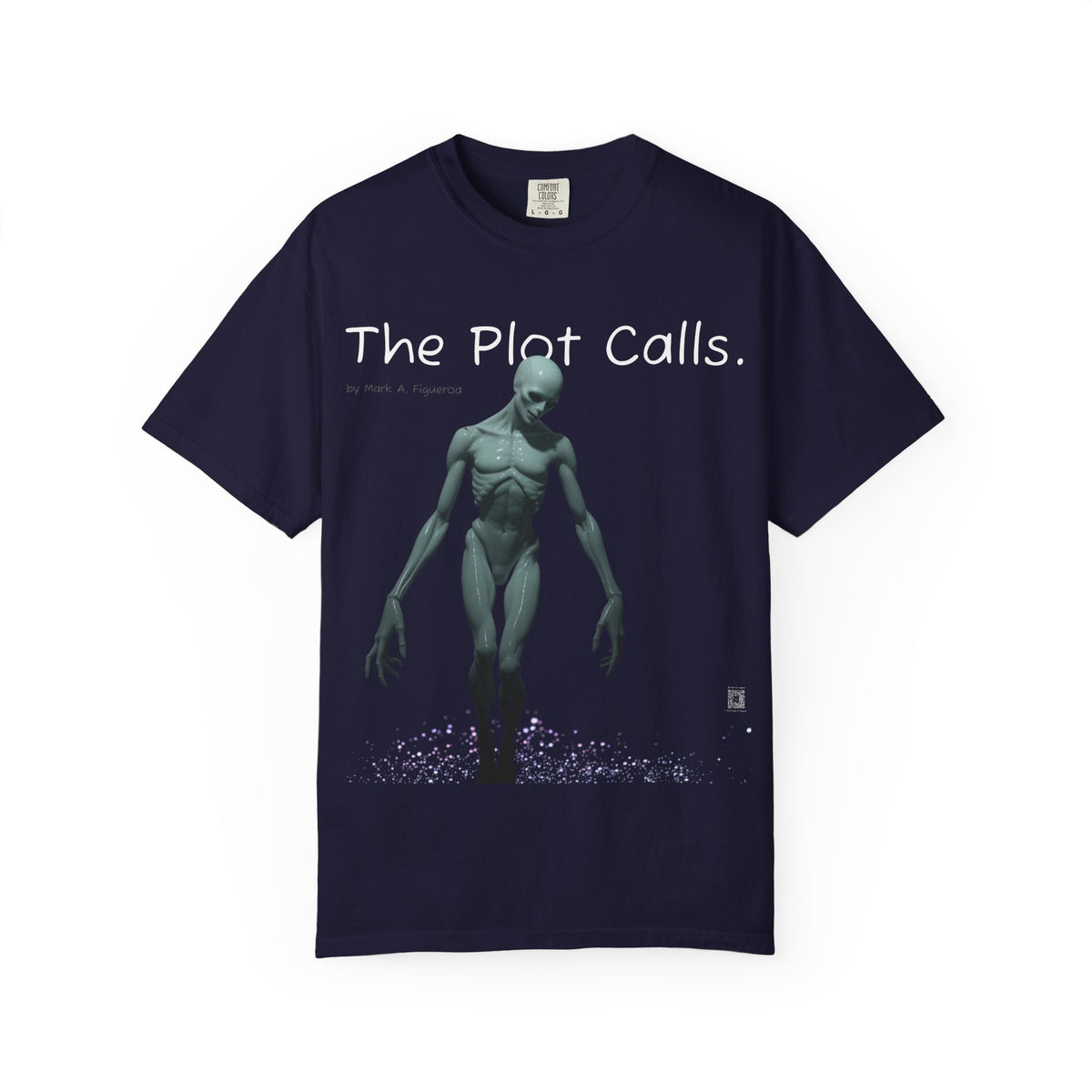 Pallid "The Plot Calls" Unisex Graphic Tee | Black or Navy Comfort Colors