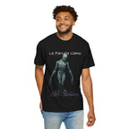 Camiseta Gráfica Unisex "Pallid — La Parcela Llama" | Negro o Azul Marino Comfort Colors