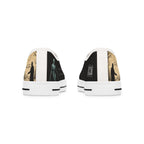 "La Parcela Llama" Zapatillas de Lona Bajas para Mujer