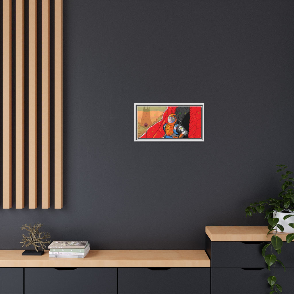 "The Outer Sanctuary on Mars" Framed Art Print