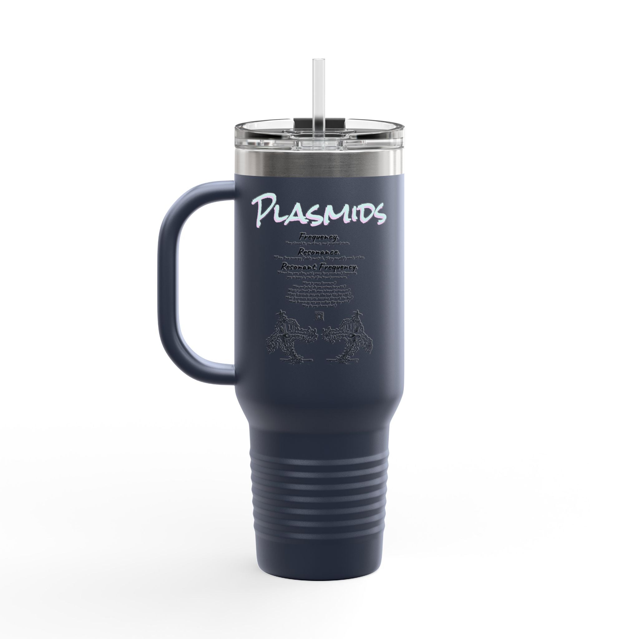 "Plasmids" 40oz Insulated Travel Mug