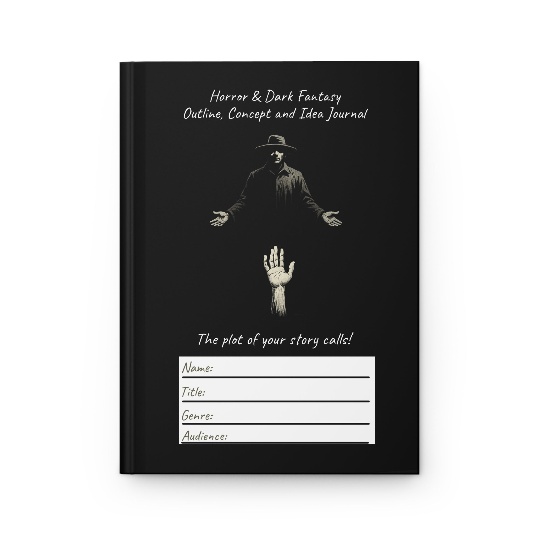 Lined Horror & Dark Fantasy Writing Journal for Writers