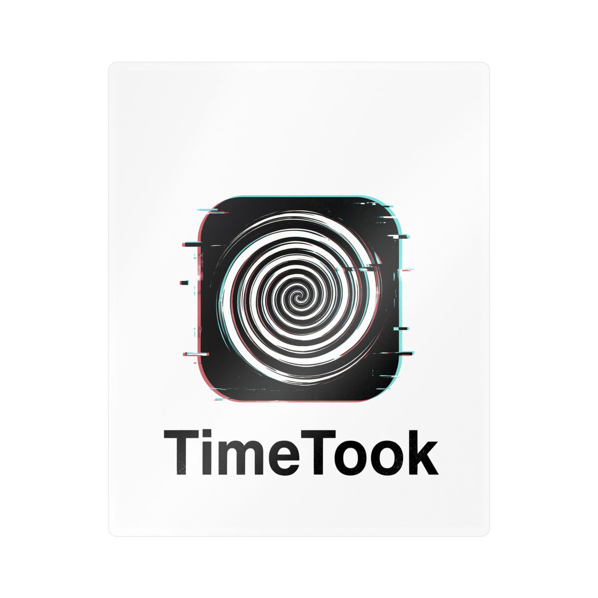 "TimeTook" Kiss-Cut Vinyl Stickers