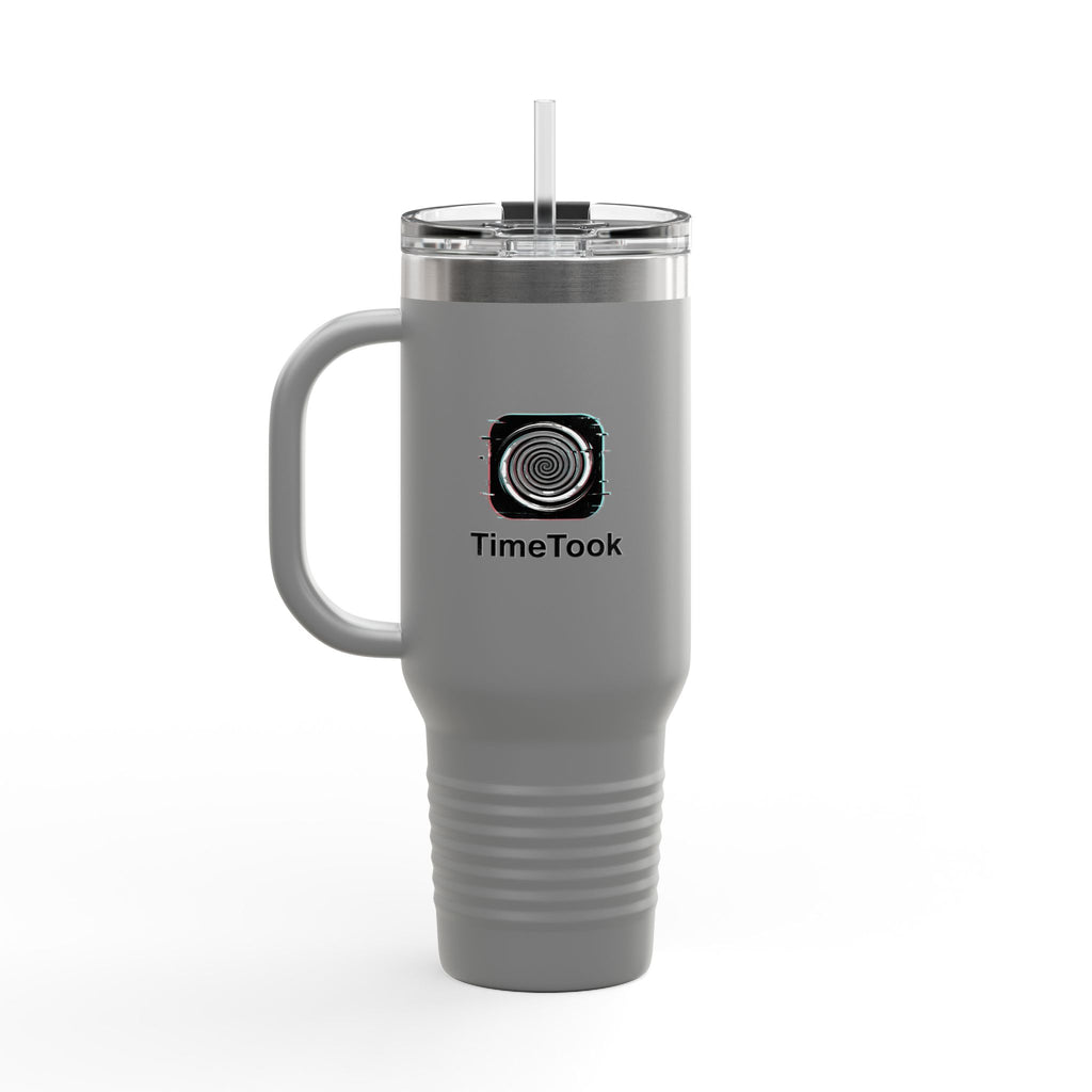 "TimeTook" 40oz Insulated Travel Mug