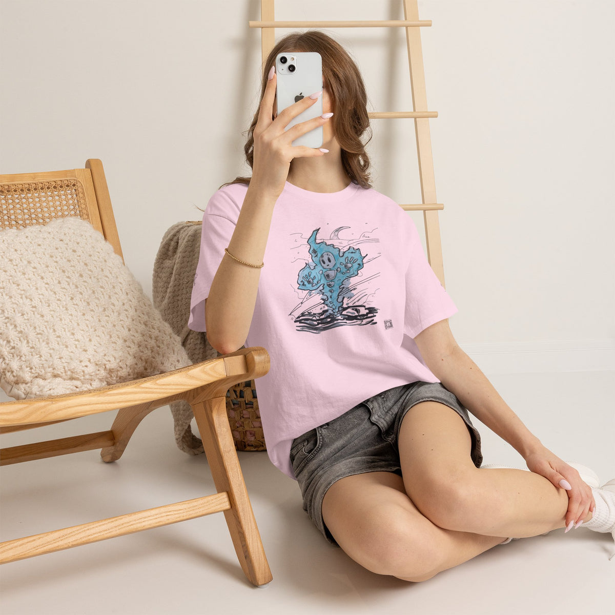 "Neutral Plasmid" Heavy Cotton Tee