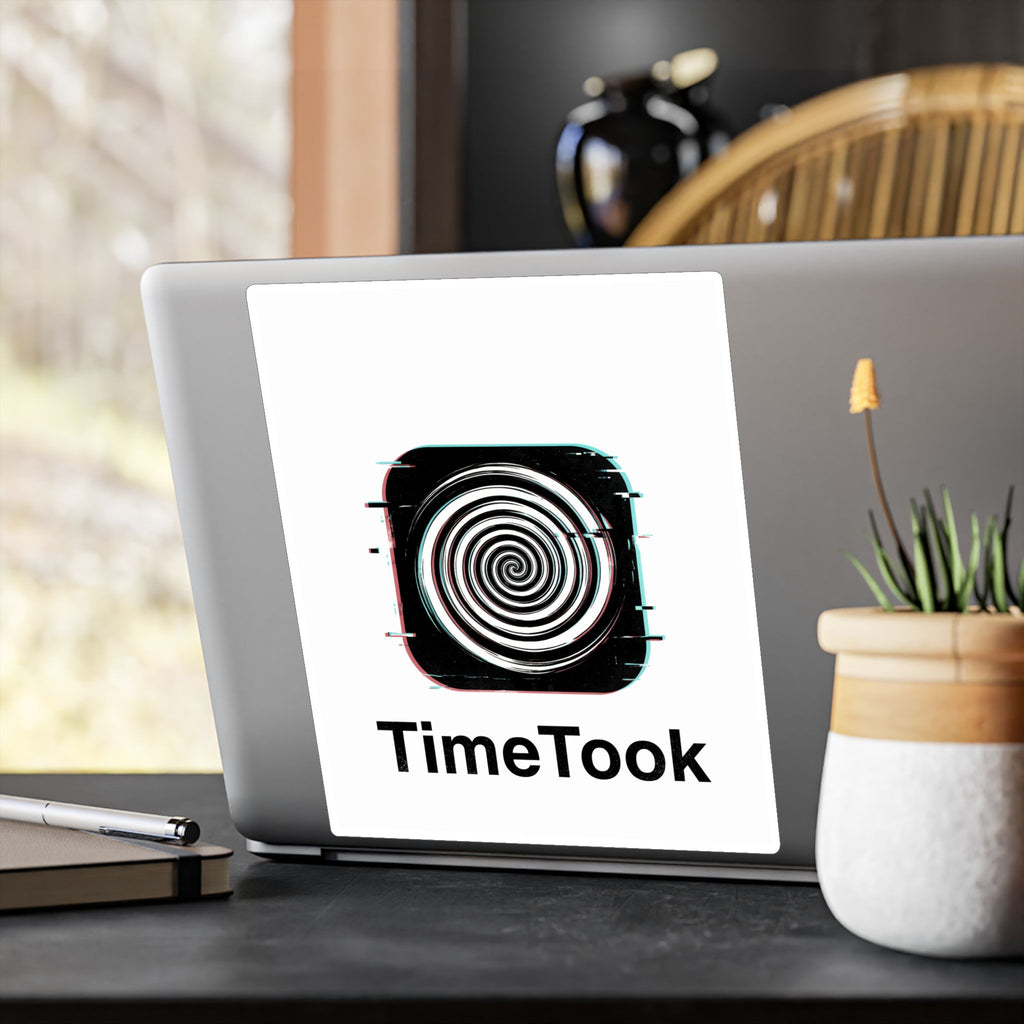 "TimeTook" Kiss-Cut Vinyl Stickers