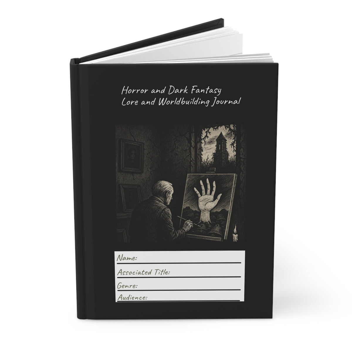 Horror and Dark Fantasy Lore and World-building Journal for Writers