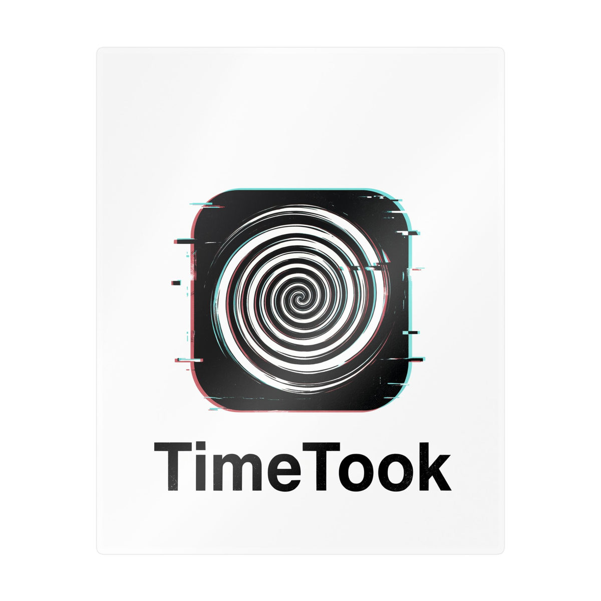 "TimeTook" Kiss-Cut Vinyl Stickers