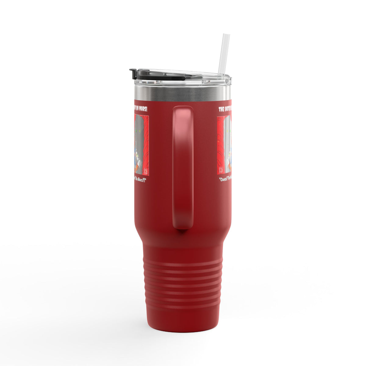 "The Outer Sanctuary on Mars" 40oz Insulated Travel Mug