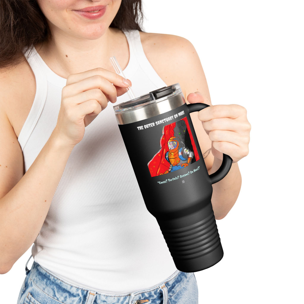 "The Outer Sanctuary on Mars" 40oz Insulated Travel Mug